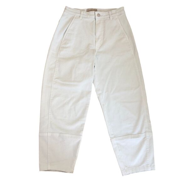 Everlane Light Blue "The UTILITY BARREL PANTS" High-Rise Ankle Pants Sz 4 $118 - Picture 5 of 16